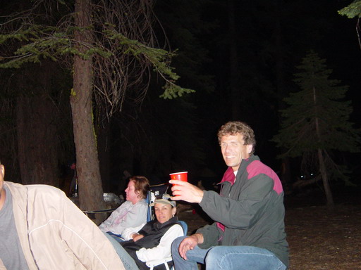 After a long hike in