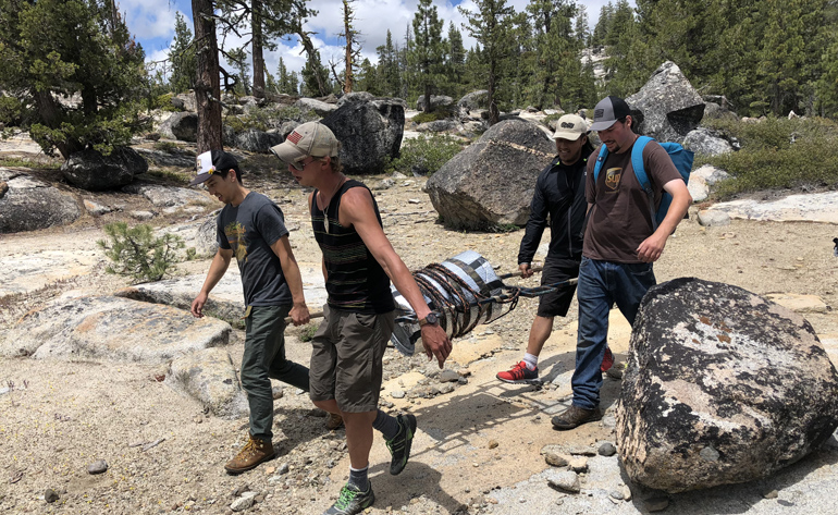 Bringing in another Keg... . .