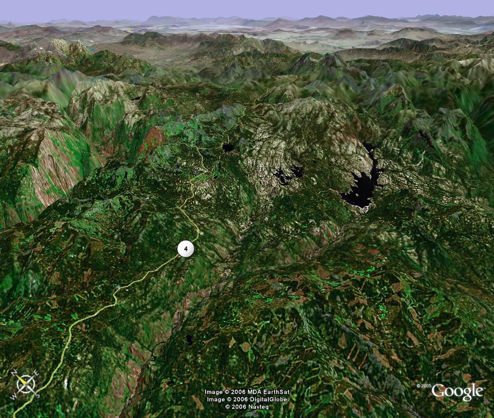 Zero in on the island.